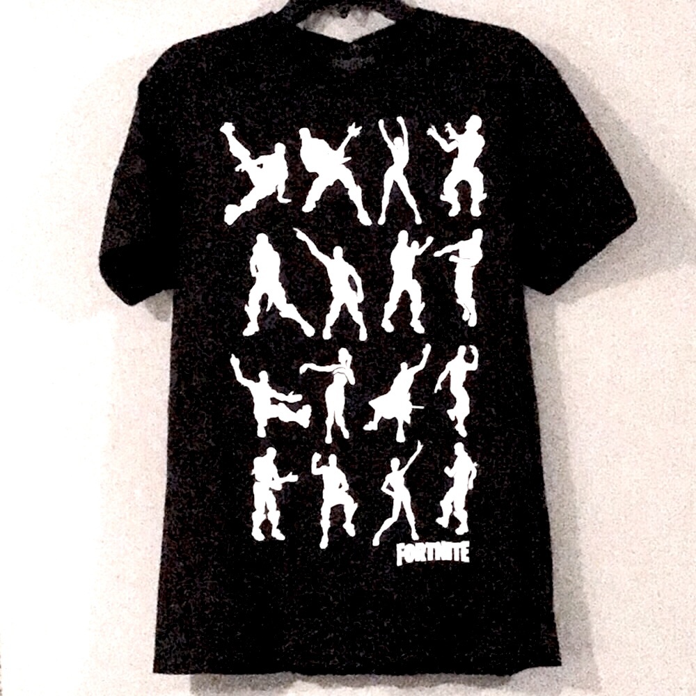 Mad Engine Fortnite shirt tv story on line Sz med.
